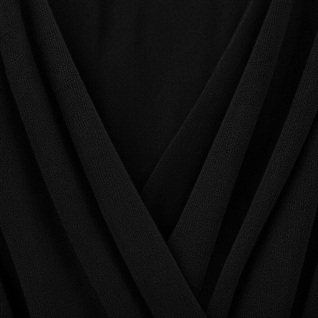 Detalle del tejido de Vestido midi barbacoa bis para mujer Angara Moda