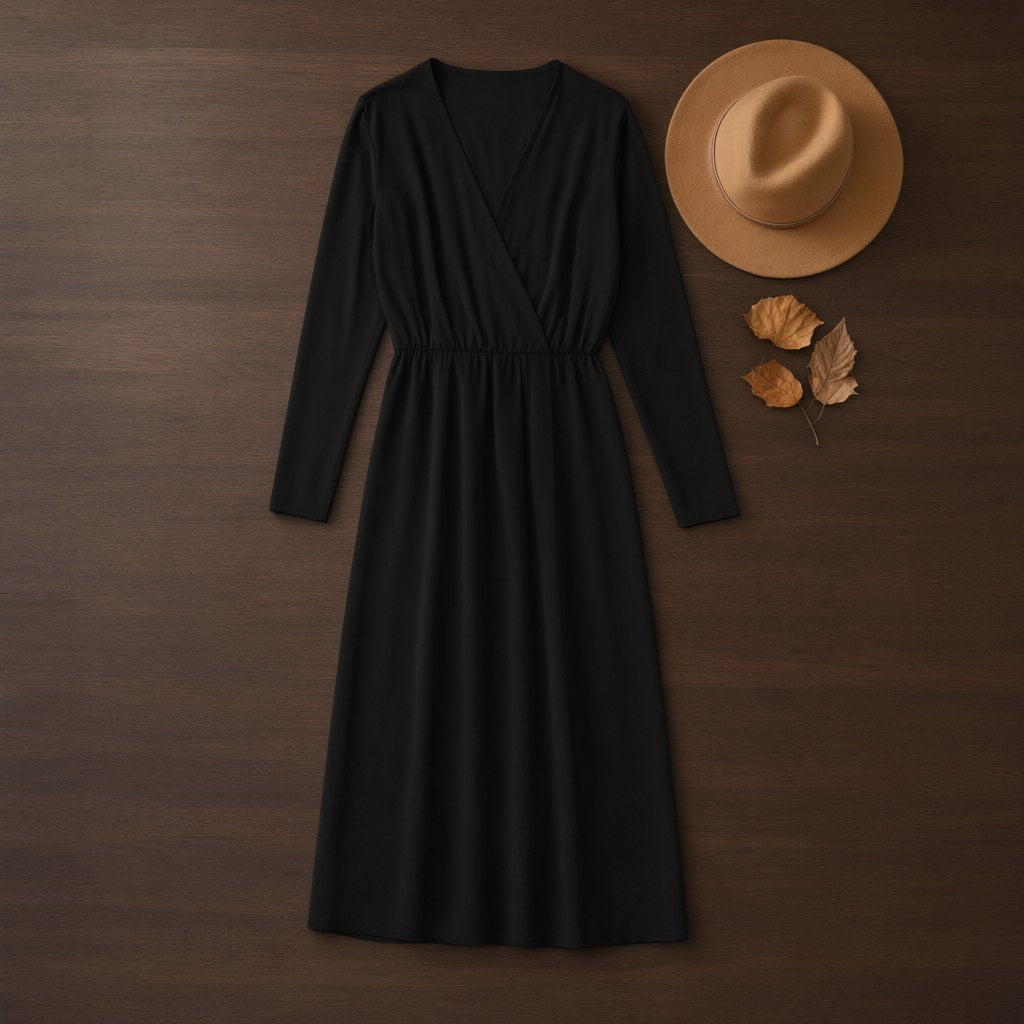 Vestido midi barbacoa bis desde arriba para mujer Angara Moda