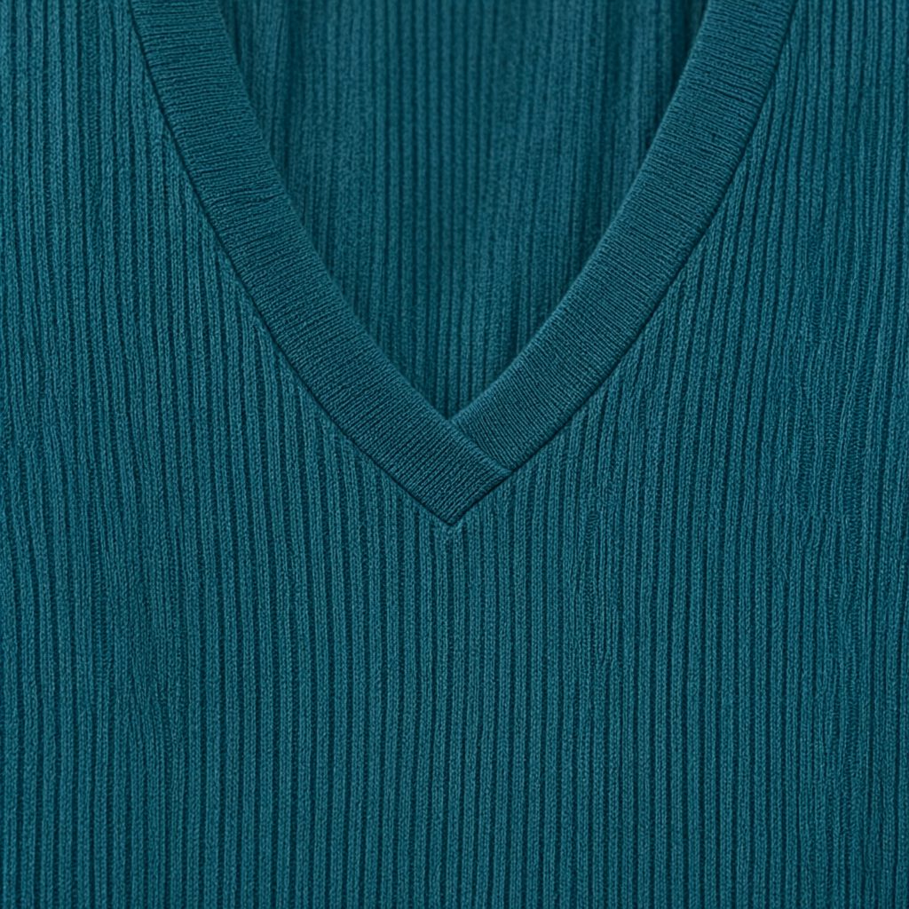 Detalle del tejido de Vestido largo barbacoa para mujer Angara Moda
