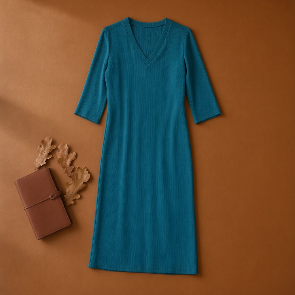 Vestido largo barbacoa desde arriba para mujer Angara Moda