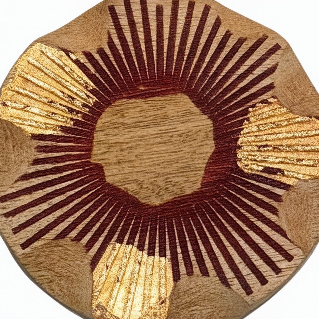 Detalle de Collar étnico macadamia para mujer Angara Moda