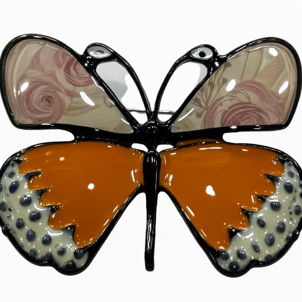 Detalle de Broche crisalida para mujer Angara Moda