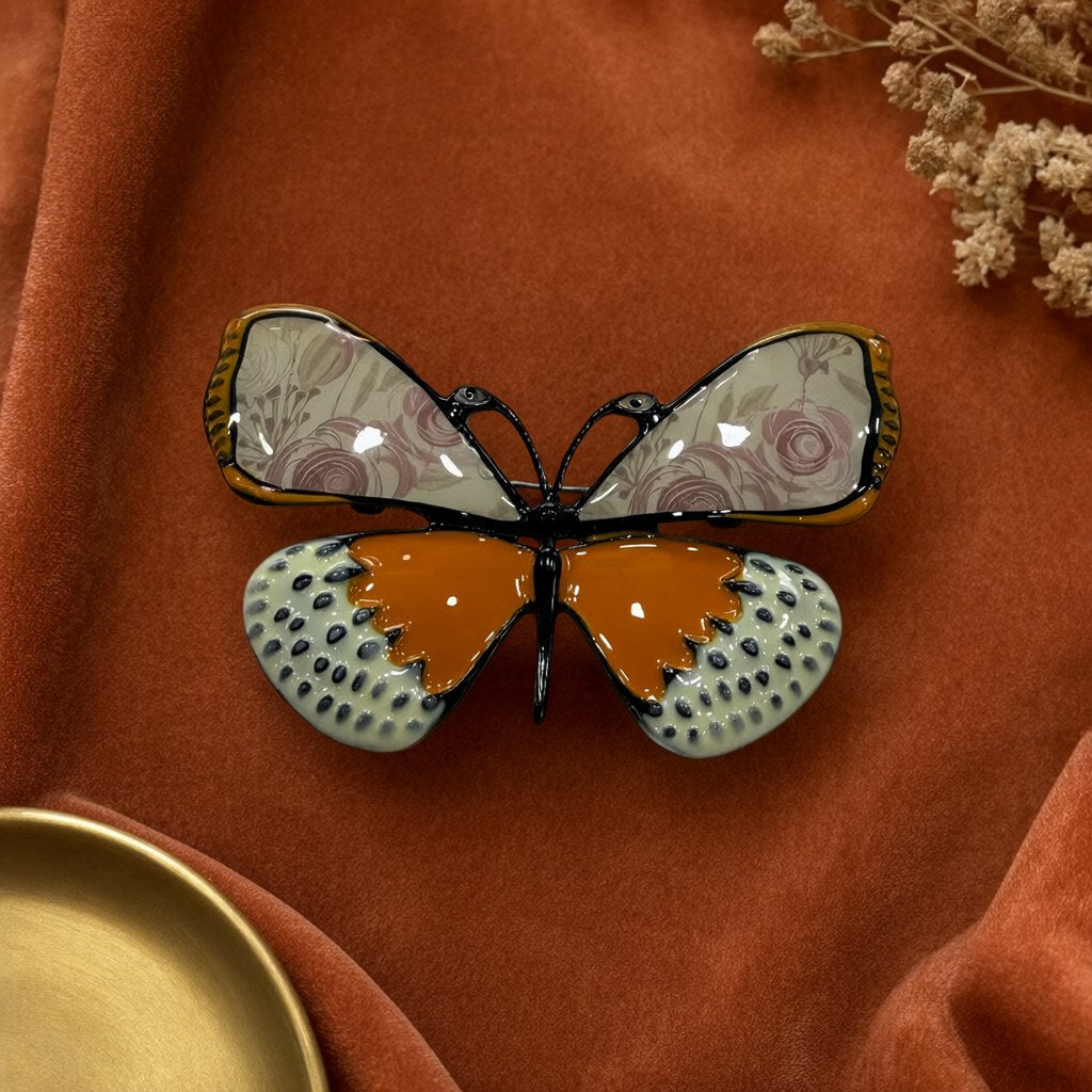 Broche crisalida desde arriba para mujer Angara Moda
