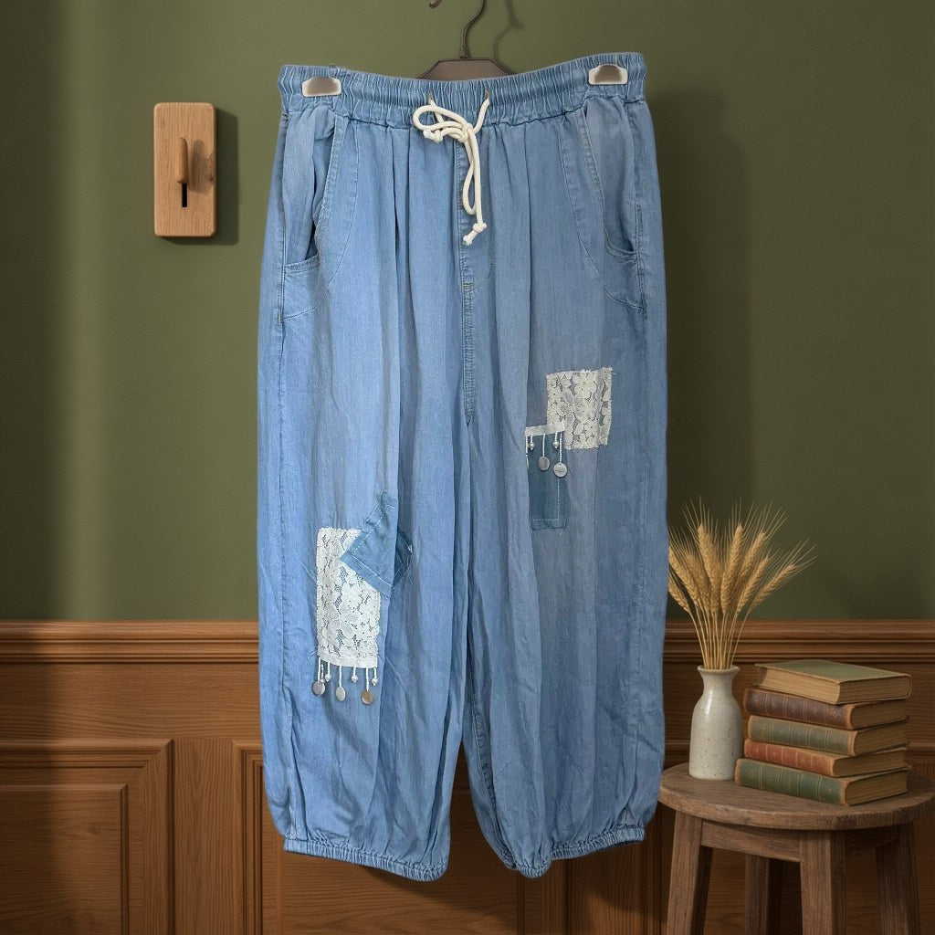 Pantalón luciano colgada en un ambiente para mujer Angara Moda