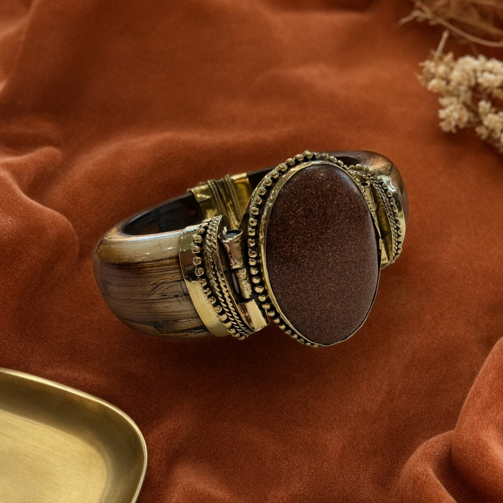 Brazalete hueso1 varios modelos desde arriba para mujer Angara Moda