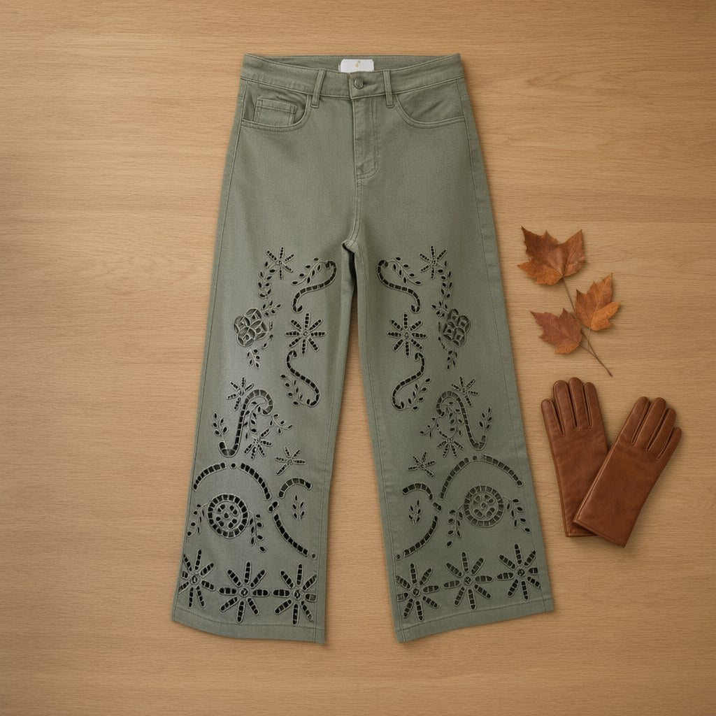 Pantalón aviñon desde arriba para mujer Angara Moda