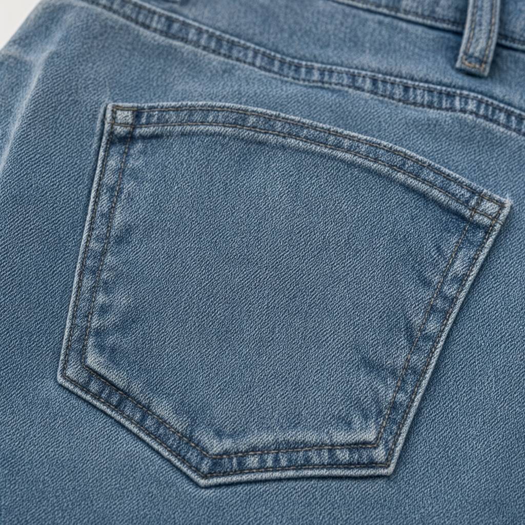 Detalle del tejido de Pantalón Vaquero sorrento para mujer Angara Moda