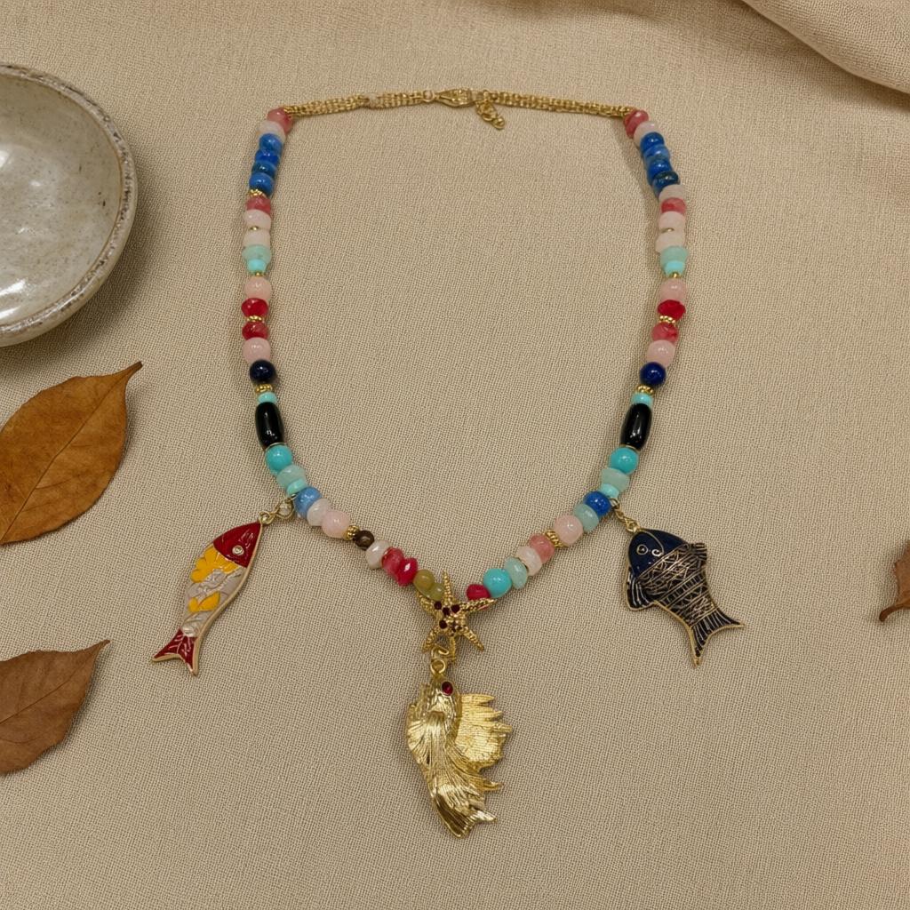Collar esplendorosa desde arriba para mujer Angara Moda