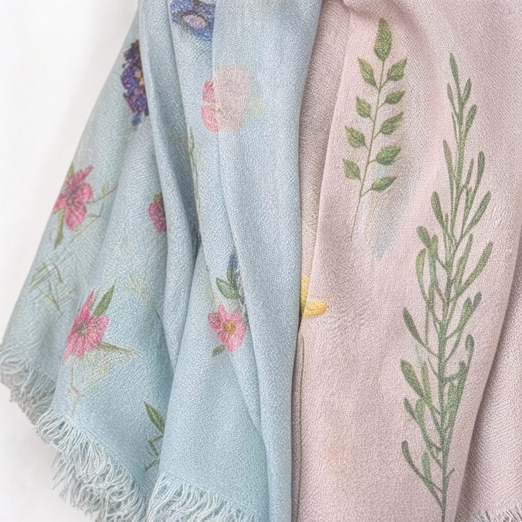 Detalle de Pañuelo espiga para mujer Angara Moda