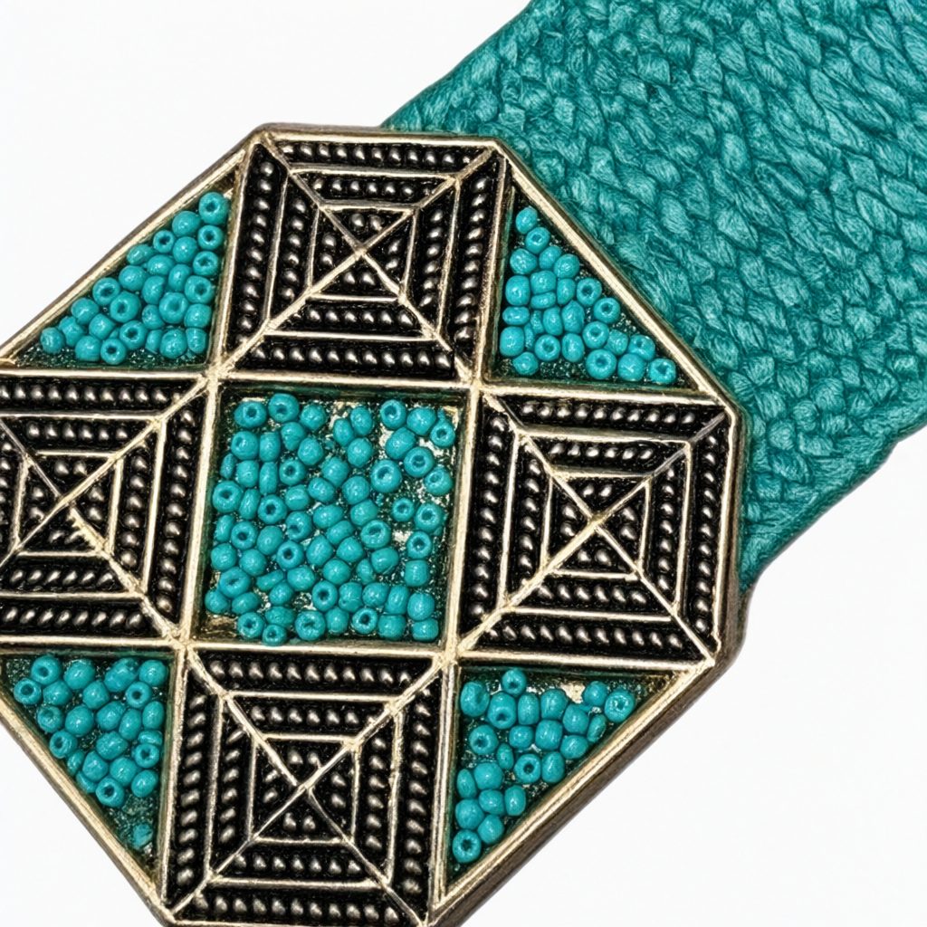 Detalle de Cinturón Elástico Tobago para mujer Angara Moda