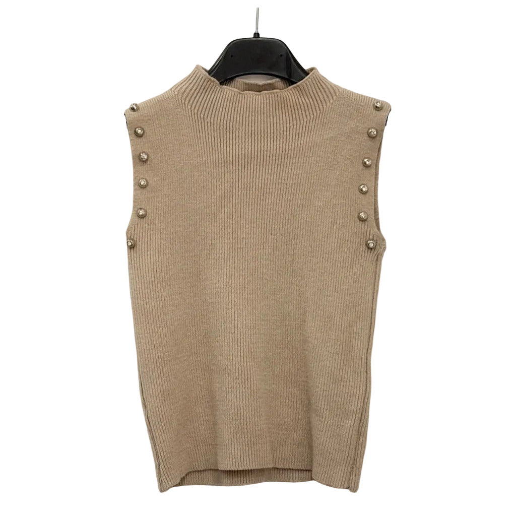 Top dolly sobre fondo blanco para mujer Angara Moda