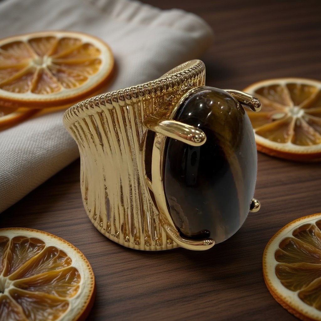 Anillo mazatlan sobre una superficie para mujer Angara Moda