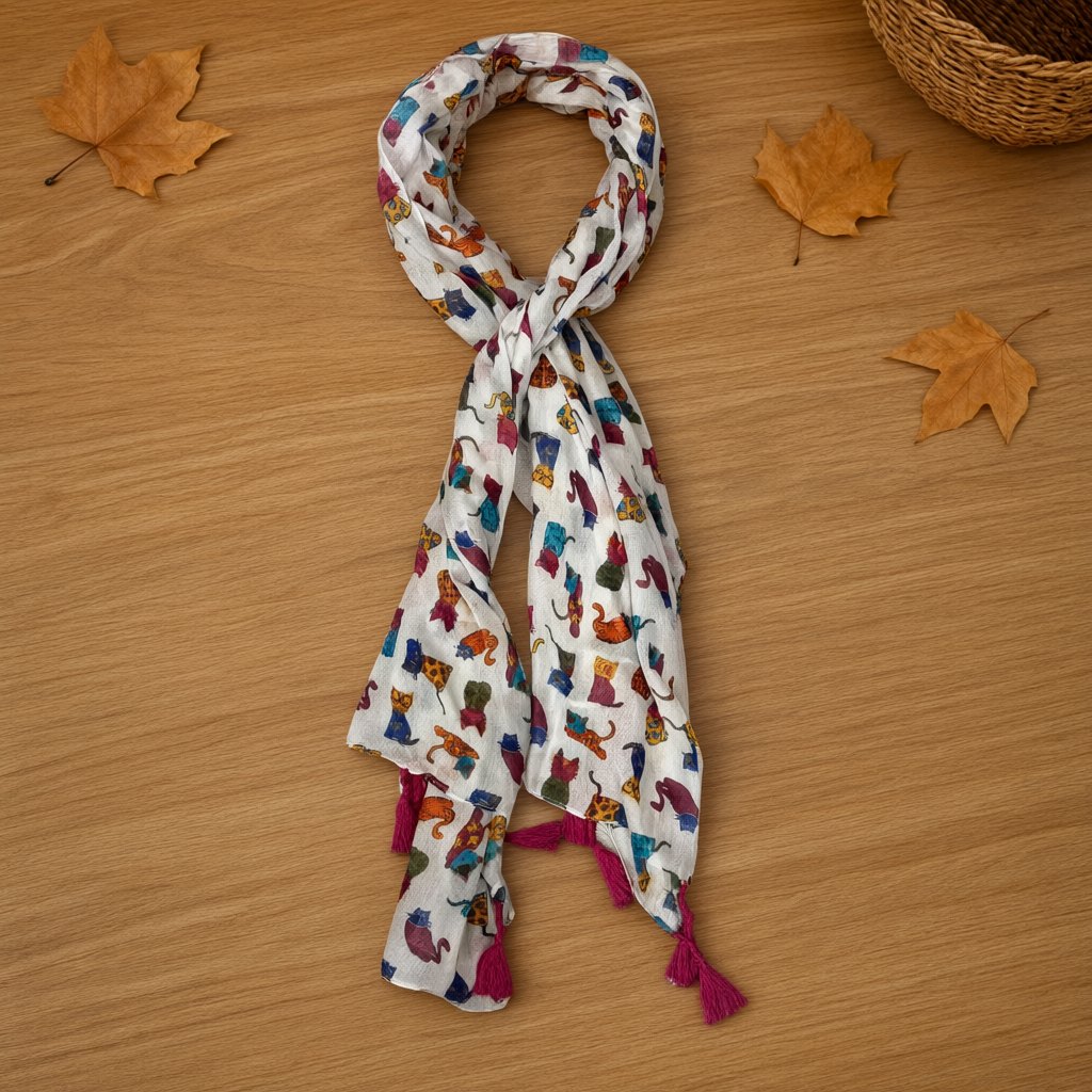 Pañuelo alma sobre una superficie para mujer Angara Moda