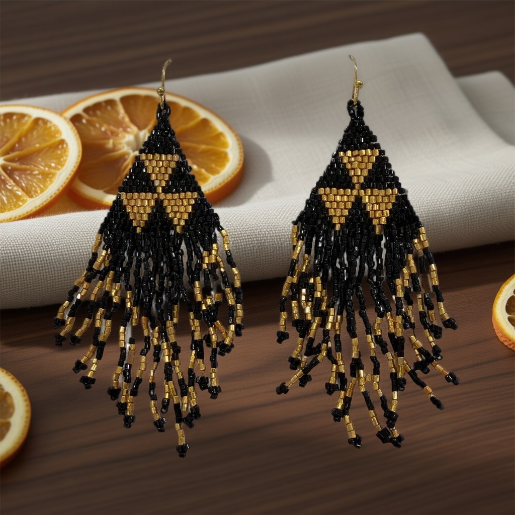 Pendientes penyuqui1 sobre una superficie para mujer Angara Moda