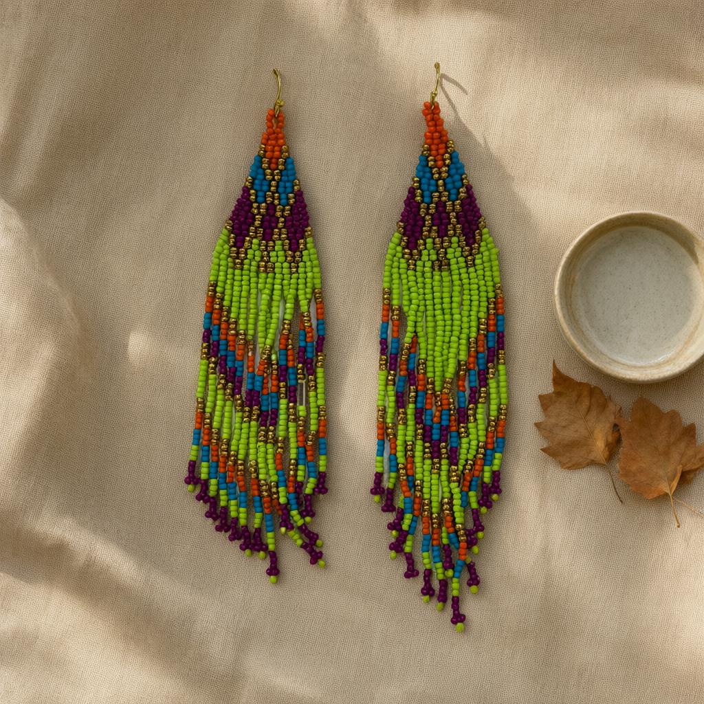 Pendientes penyuqui5 desde arriba para mujer Angara Moda