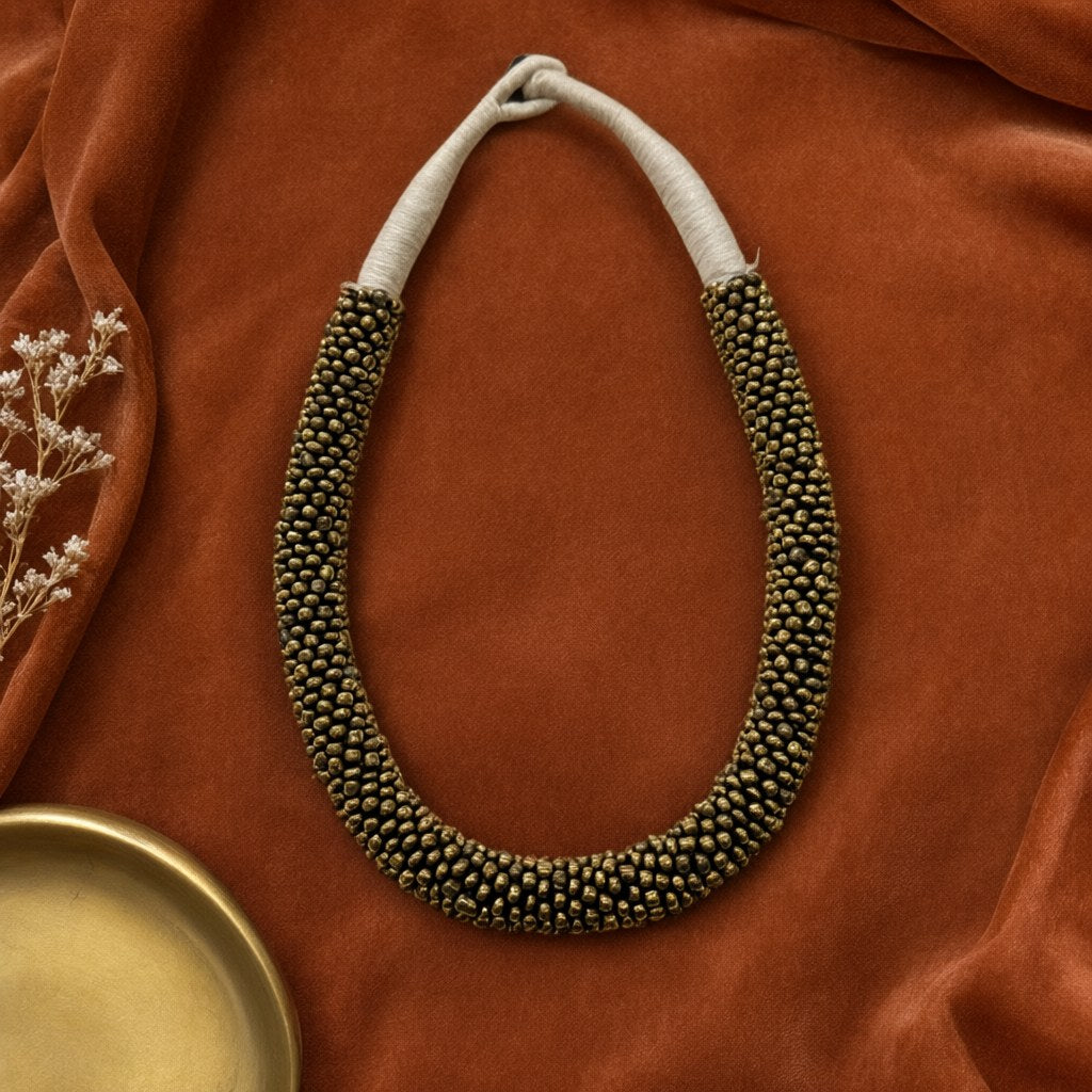 Collar elefante1 desde arriba para mujer Angara Moda