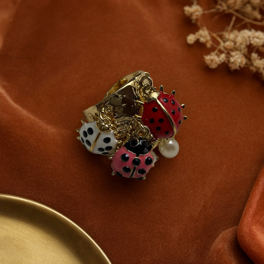 Anillo dijes desde arriba para mujer Angara Moda