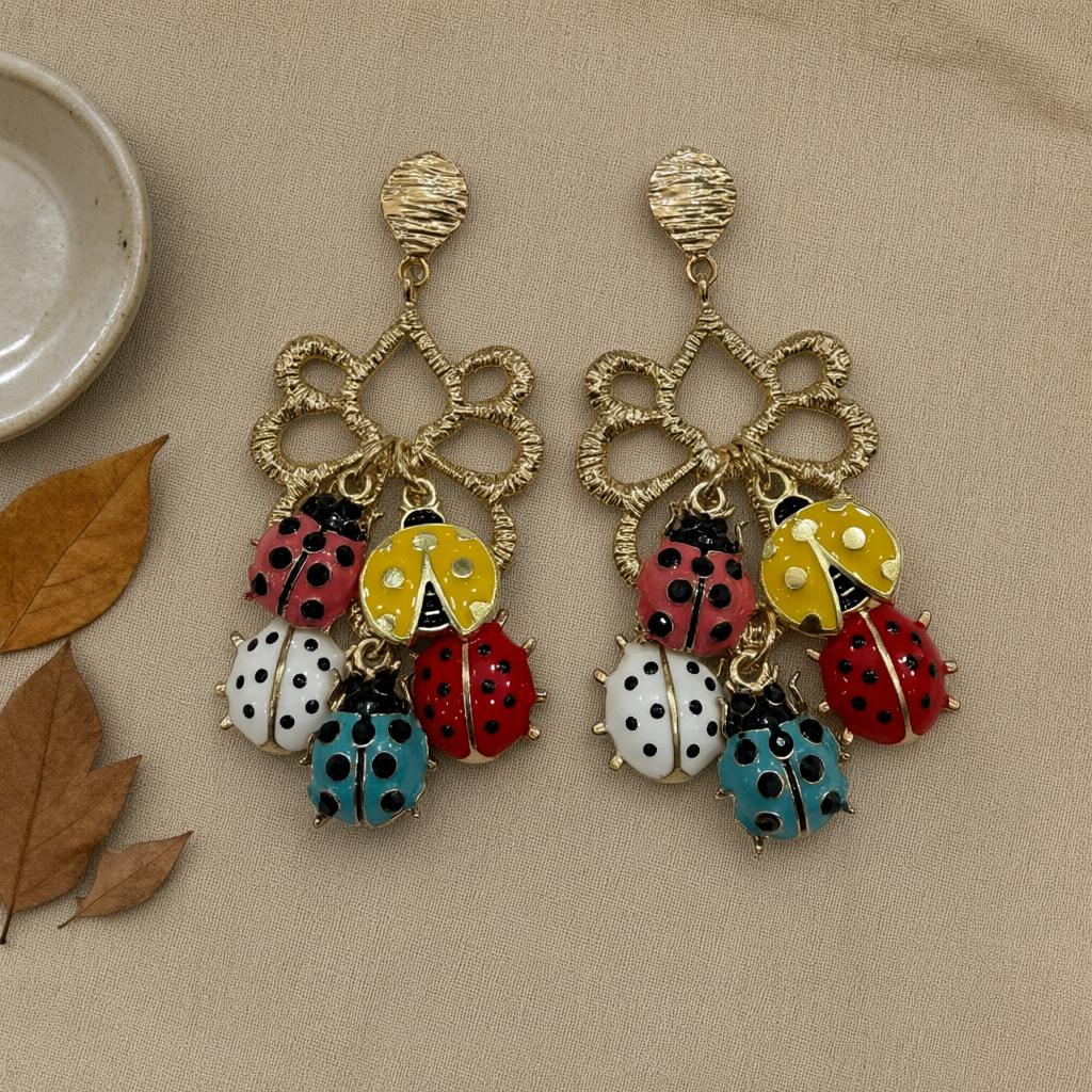 Pendientes aribis desde arriba para mujer Angara Moda