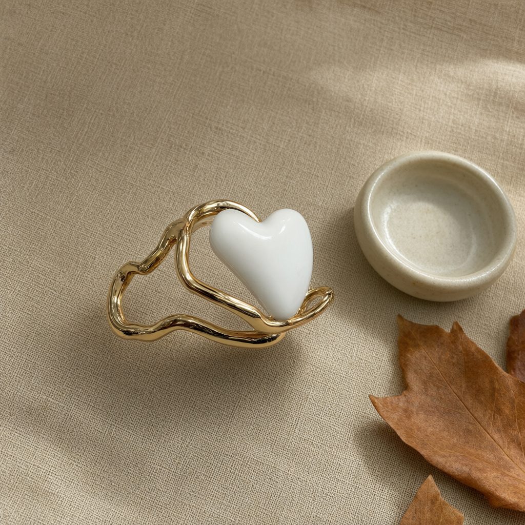 Anillo arancia desde arriba para mujer Angara Moda