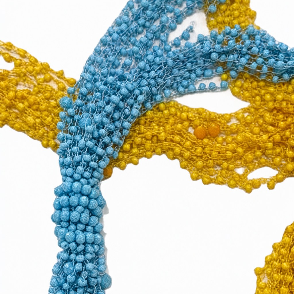 Detalle de Collar largo rambutan para mujer Angara Moda