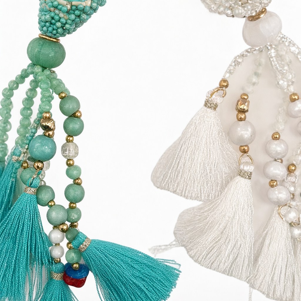 Detalle de Collar largo turizo para mujer Angara Moda