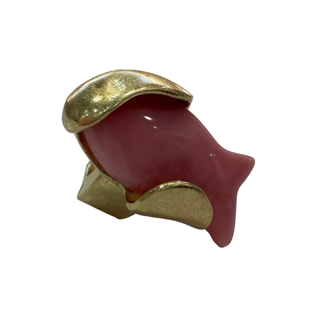 Anillo elastico nemo en color Rosa sobre fondo blanco para mujer Angara Moda