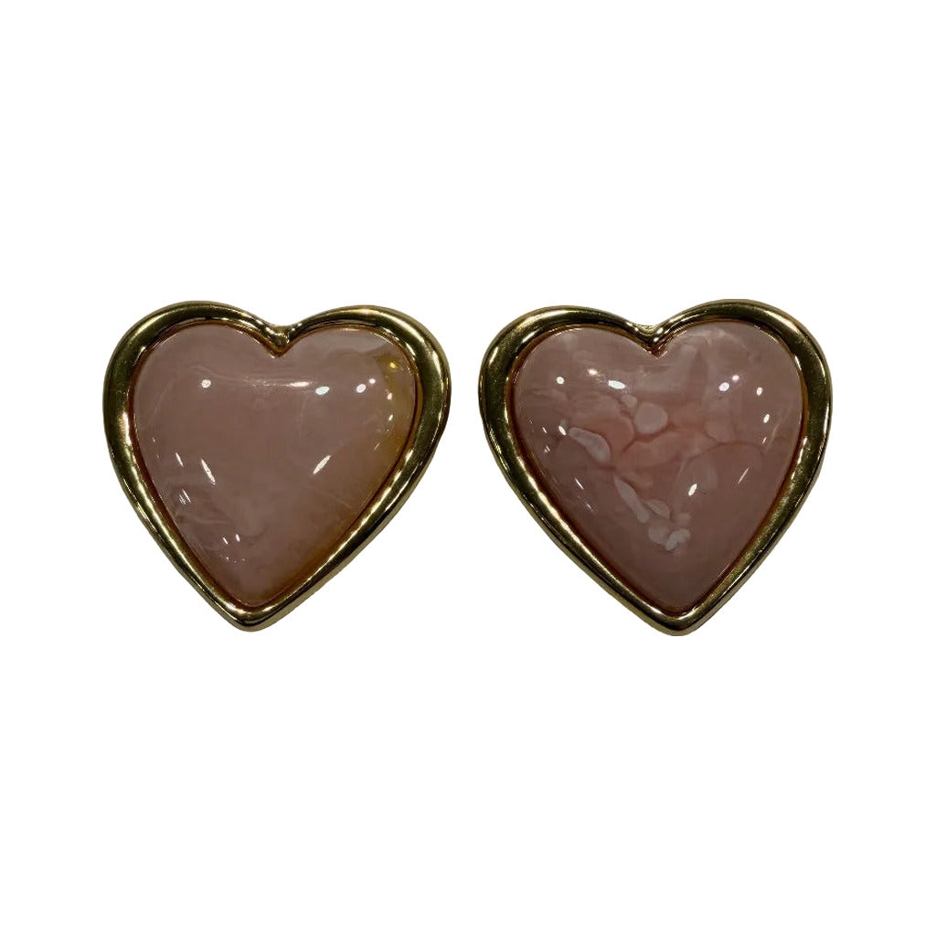 Pendientes sirena en color Rosa sobre fondo blanco para mujer Angara Moda