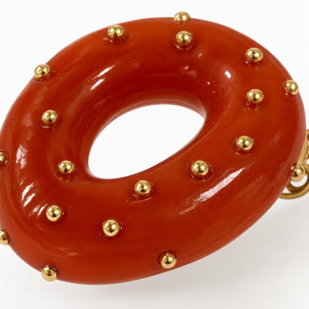 Detalle de Pendientes brownie para mujer Angara Moda