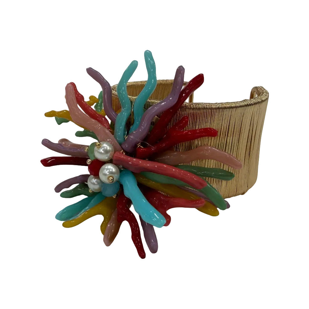 Pulsera coralillo en color Multicolor sobre fondo blanco para mujer Angara Moda