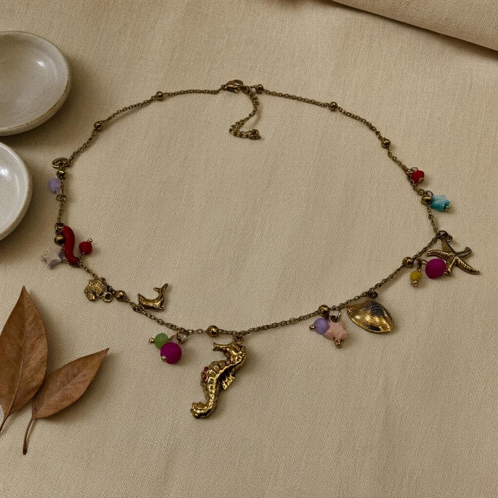 Collar corto triton desde arriba para mujer Angara Moda