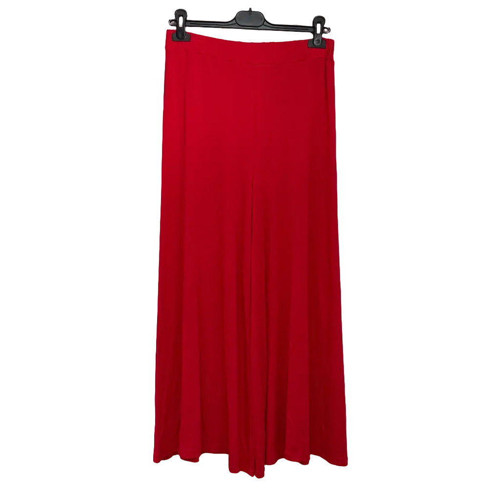 Pantalón ines en color Rojo sobre fondo blanco para mujer Angara Moda