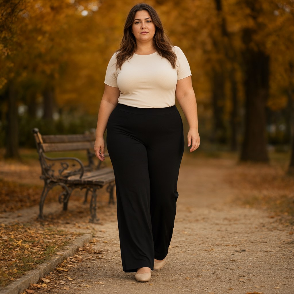 Pantalón ines con una modelo para mujer Angara Moda