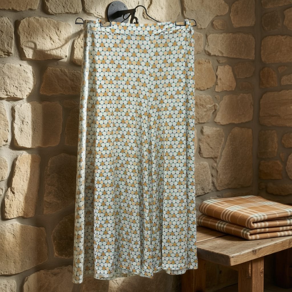 Pantalón iria-3 colgada en un ambiente para mujer Angara Moda