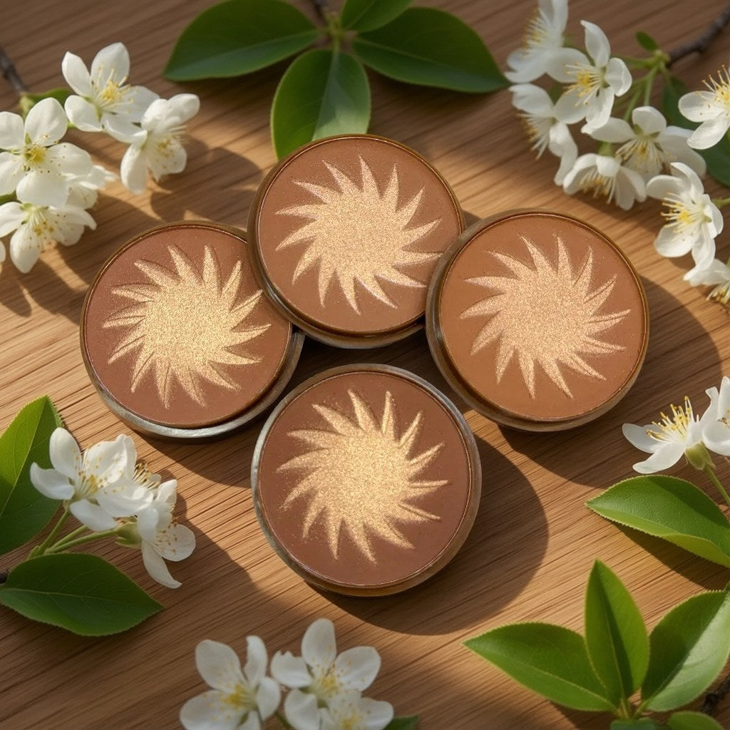 Polvos Bronceadores Sol con elementos naturales para mujer Angara Moda