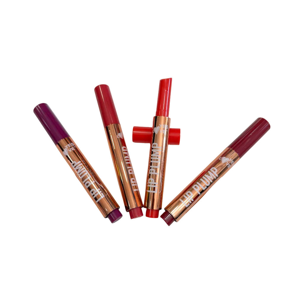Brillo de Labios Efecto Voluminizador chili sobre fondo blanco para mujer Angara Moda
