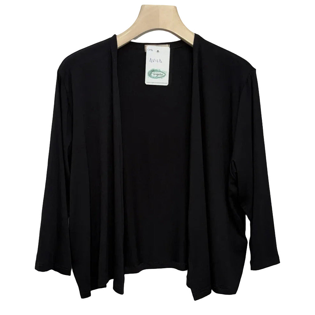 Chaqueta avila en color Negro sobre fondo blanco para mujer Angara Moda