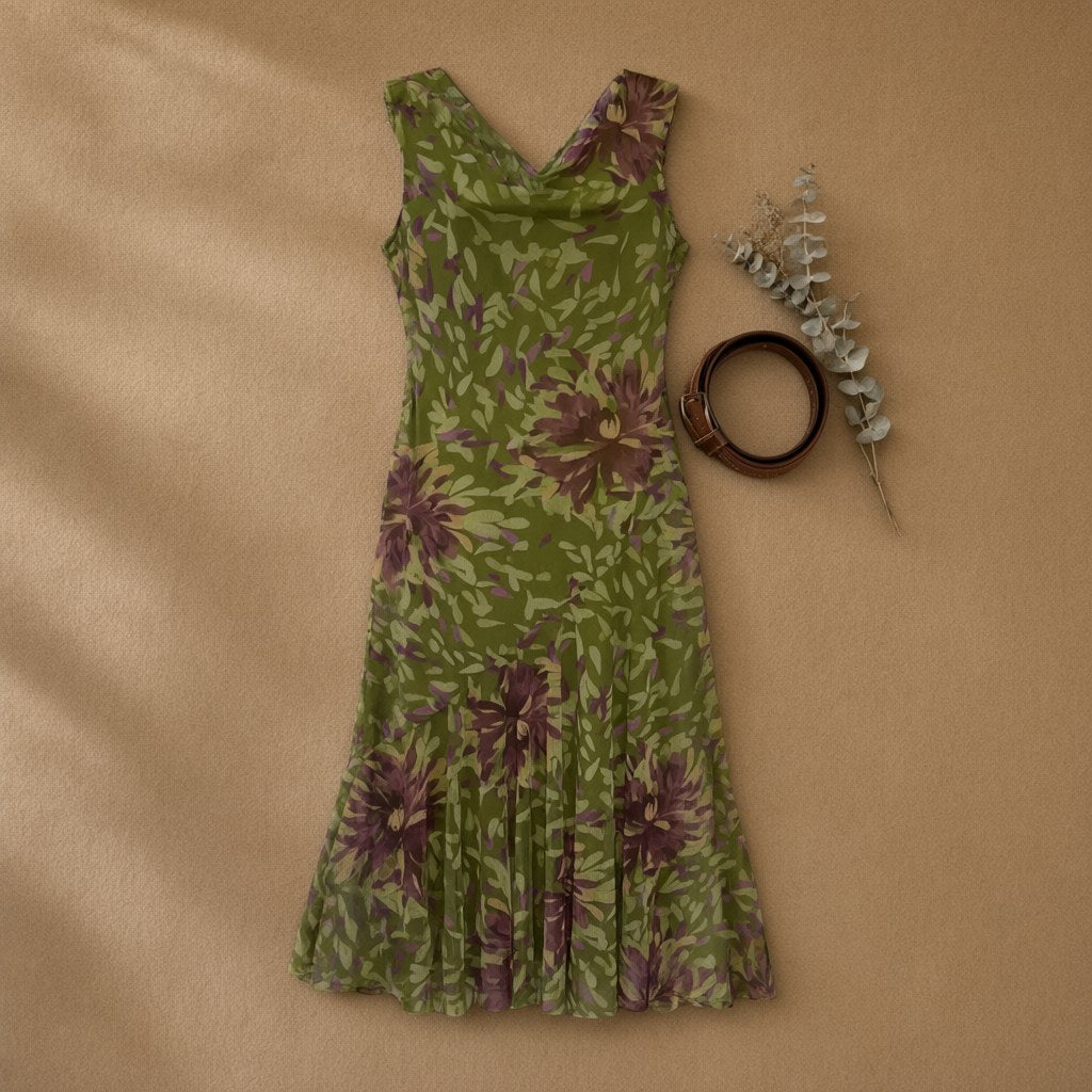 Vestido Largo Faina desde arriba para mujer Angara Moda