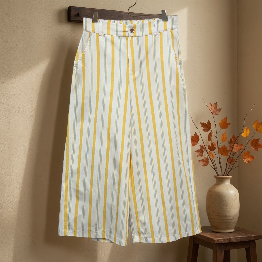 Pantalon lucca colgada en un ambiente para mujer Angara Moda
