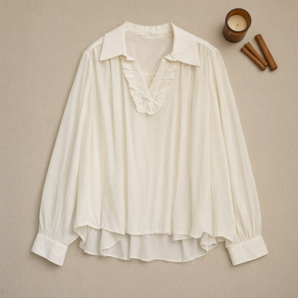 Blusa rosalia desde arriba para mujer Angara Moda