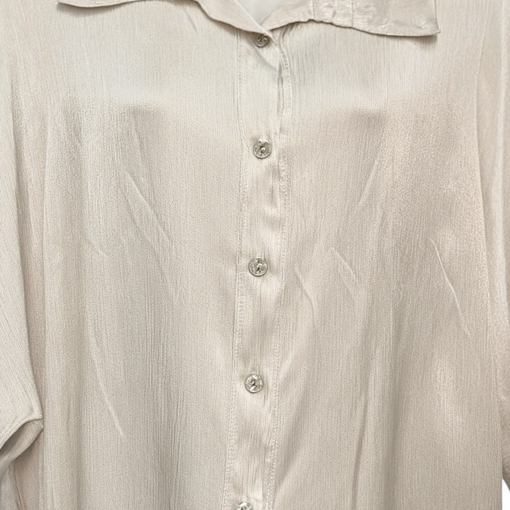 Detalle del tejido de Camisa Victoria para mujer Angara Moda