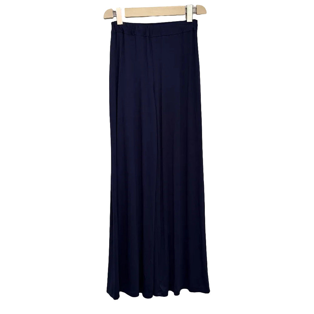 Pantalón Moraira en color Azul marino sobre fondo blanco para mujer Angara Moda