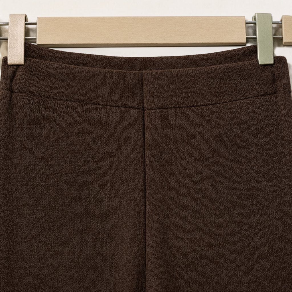 Detalle del tejido de Pantalón Moraira para mujer Angara Moda