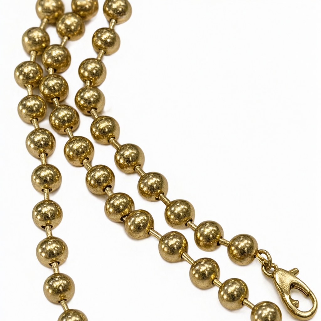 Detalle de Collar largo batea para mujer Angara Moda