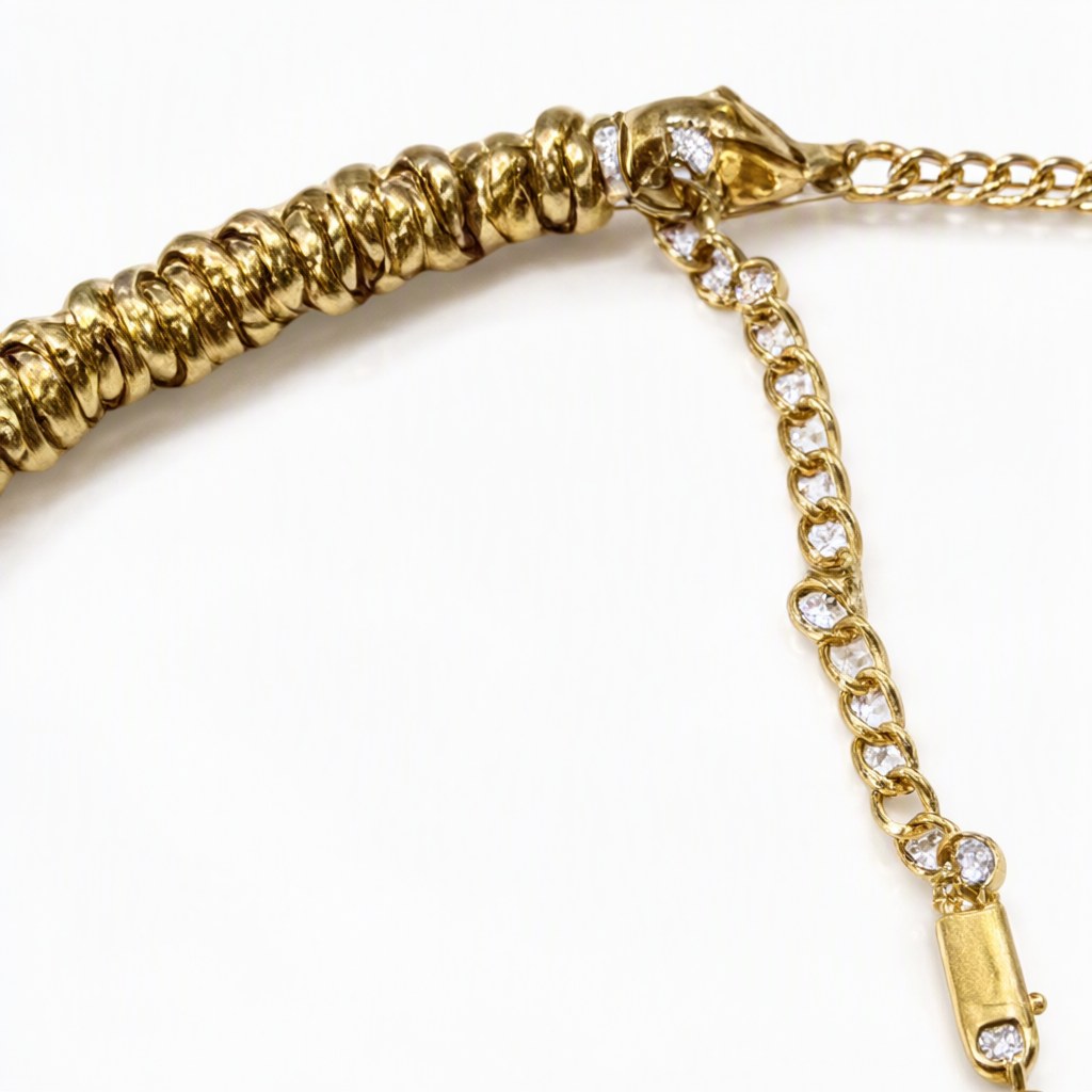 Detalle de Collar Ovillo Tortellini para mujer Angara Moda