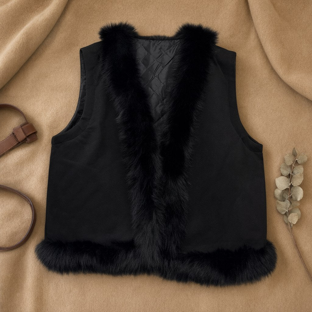 Chaleco Nerea desde arriba para mujer Angara Moda
