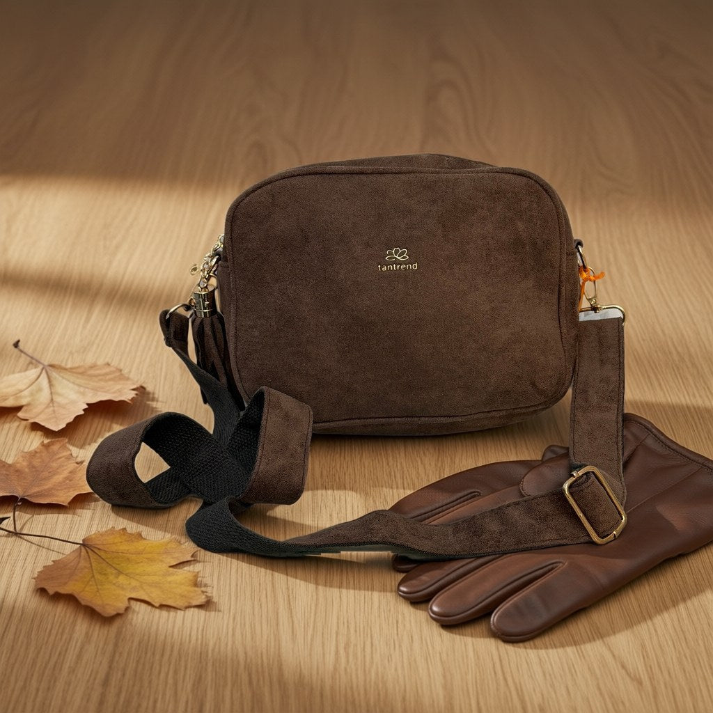 Bolso Nieves desde arriba con gafas de sol y pulsera para mujer Angara Moda