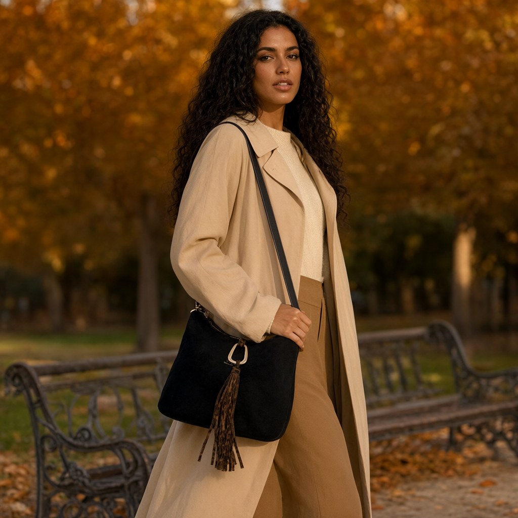 Bolso Noor con una modelo para mujer Angara Moda