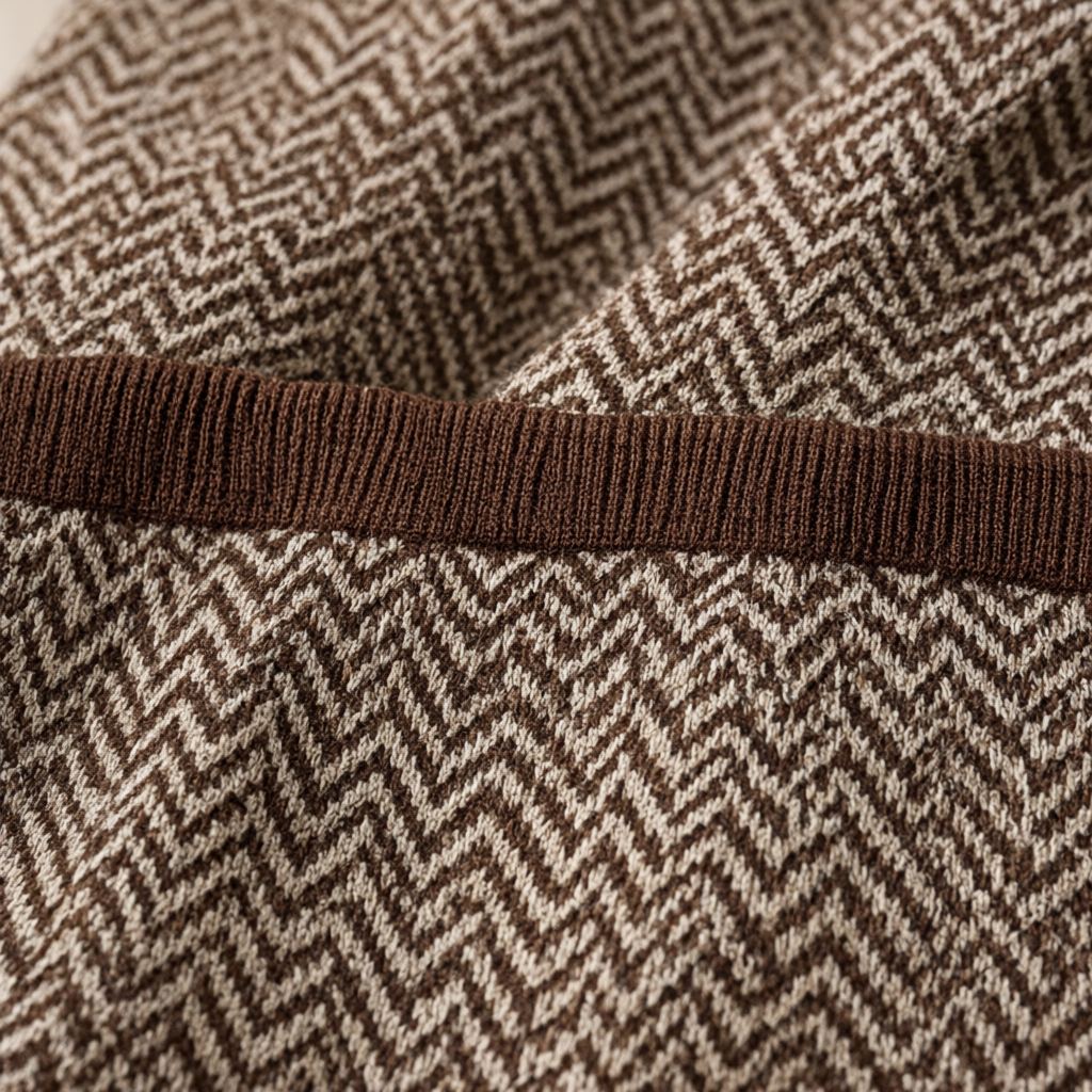 Detalle del tejido de Falda Zaira para mujer Angara Moda