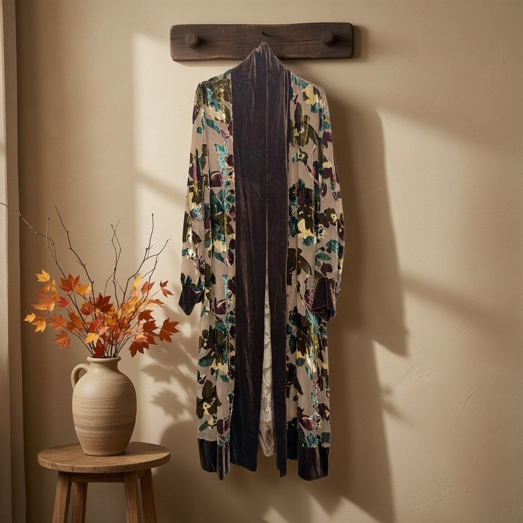 Kimono Gacela colgada en un ambiente para mujer Angara Moda