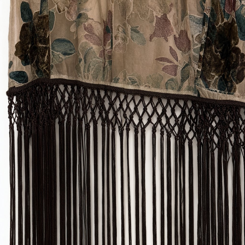 Detalle del tejido de Kimono Sofía para mujer Angara Moda